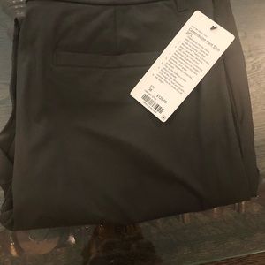 NWT Lululemon Commission Pant Stny Grey sz 38